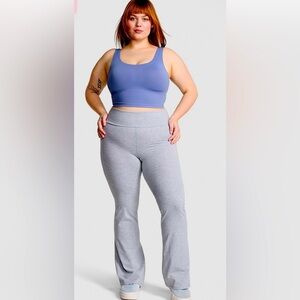 NWT Victoria Secret Pink Y2K fold over flare leggings women’s 2XL